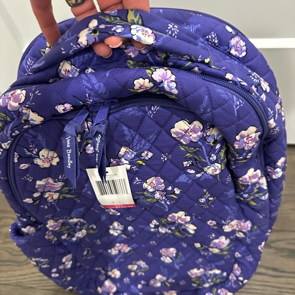 Vera Bradley Travel Backpack NWT - Picture 11 of 13